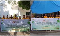 Polres Maros Bersihkan Rumah Ibadah Sambut Hari Bhayangkara ke-80