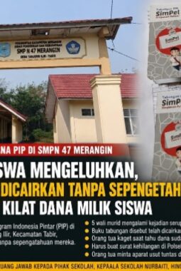 Diduga Gelapkan Dana PIP Siswa, SMP Negeri 47 Merangin Jadi Sorotan Publik