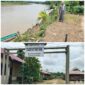 Foto salah satu warga yang menunjukkan longsong di tumbit dayak 