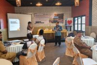 Penulis Muhammad Mas Davit Herman Rudiyansah
(kegiatan FGD dan Diseminasi Hasil Pengabdian kepada Masyarakat oleh UT Surabaya.)