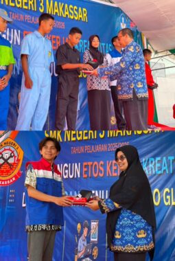 SMKN 3 Makassar Gelar Pameran P8, Gandeng Pertamina Enduro Tumbuhkan Jiwa Wirausaha Siswa Otomotif