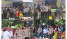 Sambut Hari Bhayangkara ke-80, Polres Berau Melalui polsek teluk bayur. Resmikan  Bedah Rumah untuk Warga Teluk Bayur