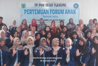 FOTO: Komisi Nasional Hak Asasi Manusia Perlindungan Anak (Komnas PA) Kota Wisata Batu, Jawa Timur Berikan Edukasi pada Pertemuan Forum Anak TP PKK Desa Tlekung (Andre Hariyanto/SUARA UTAMA)