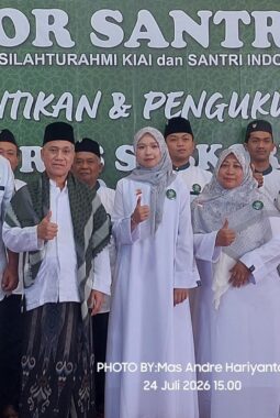 Ketua Umum FOR SANTRI Kukuhkan Pengurus Subkorwil V Jawa Timur di Kota Batu