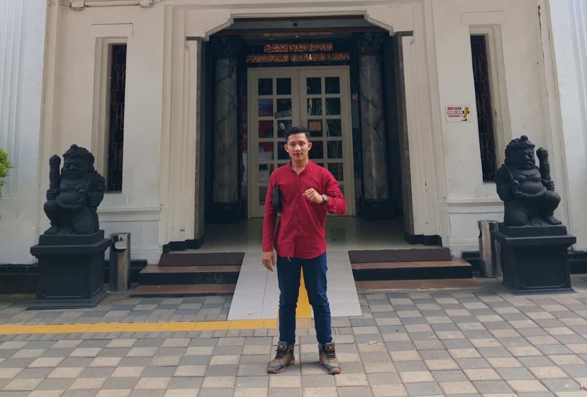 Muhammad Mas Davit Herman Rudiyansah, seorang ekonomi dan sekaligus mahasiswa akademis hukum Universitas Terbuka