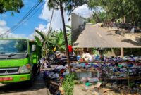 Foto : Tempat Pembuangan Sementara (TPS) Sampah, disisi Gang Tajuk dan Termbok kantor Pemkab Barito Selatan. Selasa (07/07/2026). Ahmad Arbani /Wartawan Suara Utama