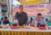 Afrinaldi. SH, M.Hum DPRD Prov.Riau fraksi Nasdem dan Kades Naumbai Muhammad Zulhasni. SE,Sy. MM