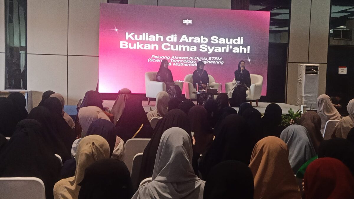 FOTO: Saudi Edu Expo 2026 Usai, Antusias Pengunjung Melonjak Lebih Tiga Kali Lipat (Imanuddin Kamil/SUARA UTAMA)