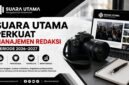 FOTO: Founder Suara Utama, Andre Hariyanto, Resmikan Reformasi Struktur Pengurus Manajemen Redaksi Periode 2026 - 2027 (Dok.Internal/SUARA UTAMA)