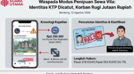 Dok. Wartawan ilustrasi modus penipuan penyewaan villa