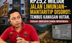 Jalan Limunjan–Mantaritip tercatat dalam Nomor Kontrak 05/PPK-PJ.1