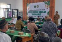 FOTO: KBIHU Ahmad Dahlan Tanggamus Buka Manasik Haji 1448 H, 48 Calon Jamaah Ikuti Persiapan (Akhmadi Sumaryanto/SUARA UTAMA)