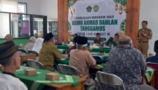 FOTO: KBIHU Ahmad Dahlan Tanggamus Buka Manasik Haji 1448 H, 48 Calon Jamaah Ikuti Persiapan (Akhmadi Sumaryanto/SUARA UTAMA)