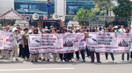 AKAMSI Gelar unjuk rasa di Kantor Kementerian ATR/BPN: Usut tuntas pembongkaran Pura Sambiyangan dan Pura Ketapang Kembar