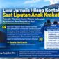 FOTO: Lima Jurnalis Hilang Kontak Saat Liputan Anak Gunung Krakatau, Founder Yayasan Suara Utama Indonesia Andre Hariyanto Ajak Insan Pers Panjatkan Doa (Andre Hariyanto/SUARA UTAMA)