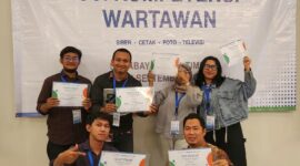 FOTO: Pemimpin Redaksi Suara Utama Andre Hariyanto Dinyatakan Kompeten dalam UKW bersama Lembaga Uji Kompetensi Wartawan Kompas, KG Media dan Google (Dok.Pribadi/SUARA UTAMA)
