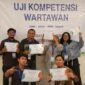 FOTO: Pemimpin Redaksi Suara Utama Andre Hariyanto Dinyatakan Kompeten dalam UKW bersama Lembaga Uji Kompetensi Wartawan Kompas, KG Media dan Google (Dok.Pribadi/SUARA UTAMA)