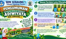 Miris, Oknum KS Diduga Membuat Pengumuman Melalui Group Whatsap, Perihal Indikasi Dugaan Praktek Pungli di SDN Sebaung 1.