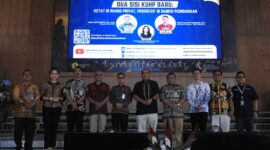 FOTO: Bapelkum Bitung dan UNKLAB Perkuat Kolaborasi Hukum melalui Webinar KUHP Baru (Arman Pramana Sulu/SUARA UTAMA)