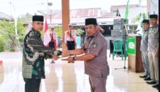 FOTO: Pengurus Radio Antar Penduduk Indonesia (RAPI) Wilayah 05 Kota Prabumulih periode 2026 - 2030 resmi dilantik dan dikukuhkan di Gedung Serba Guna Perumnas Sukajadi, Kecamatan Prabumulih Timur, Kota Prabumulih, Sumatera Selatan, Sabtu (26/9/2026). (Dok. Internal Andre Hariyanto/SUARA UTAMA)