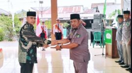 FOTO: Pengurus Radio Antar Penduduk Indonesia (RAPI) Wilayah 05 Kota Prabumulih periode 2026 - 2030 resmi dilantik dan dikukuhkan di Gedung Serba Guna Perumnas Sukajadi, Kecamatan Prabumulih Timur, Kota Prabumulih, Sumatera Selatan, Sabtu (26/9/2026). (Dok. Internal Andre Hariyanto/SUARA UTAMA)