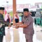 FOTO: Pengurus Radio Antar Penduduk Indonesia (RAPI) Wilayah 05 Kota Prabumulih periode 2026 - 2030 resmi dilantik dan dikukuhkan di Gedung Serba Guna Perumnas Sukajadi, Kecamatan Prabumulih Timur, Kota Prabumulih, Sumatera Selatan, Sabtu (26/9/2026). (Dok. Internal Andre Hariyanto/SUARA UTAMA)