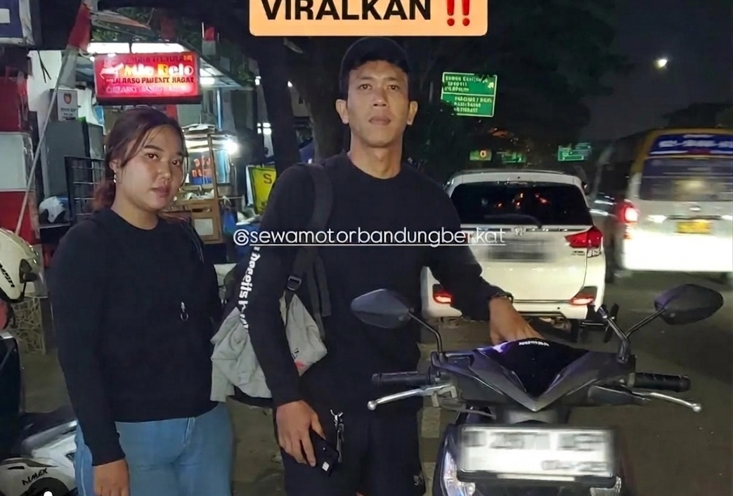 Sumber foto : Instagram Sewa Motor Bandung Berkat