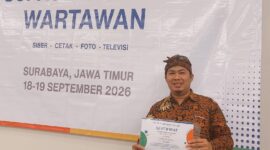 FOTO: Penulis Andre Hariyanto, Ketua Pendidikan & Pengembangan Sumber Daya Wartawan Dewan Pengurus Pusat Asosiasi Keluarga Pers Indonesia dan Founder Yayasan Suara Utama Indonesia (Dokumen Pribadi/SUARA UTAMA)