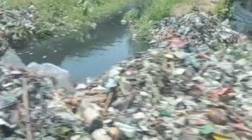 Irigasi Diduga Mengalir di Area Pabrik PT Sasa Inti, Dugaan Juga Tertuju Pada Pemasangan dan Pengoperasian Turbin Gas Bumi