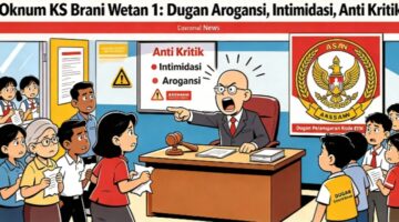 Selain Dugaan Arogansi, Anti Kritik dan Intimidatif, Oknum Kepala SDN Brani Wetan 1 Terindikasi Melanggar Kode Etik dan Disiplin ASN